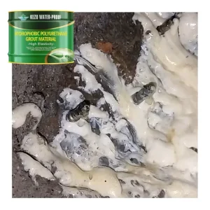 Water-Based Polyurethane Plugging Agent for Building Crack Repair OPU Grouting