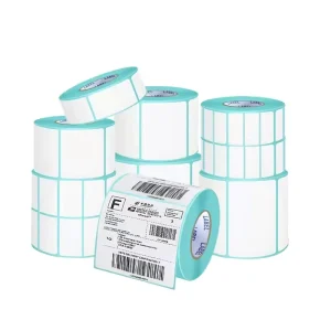 Water-Resistant Polyester PET Self-Adhesive Labels with Smooth PVC Finish