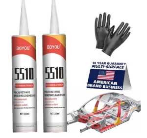 Waterproof Auto Glass PU Polyurethane Silicone Sealant Windshield Adhesive