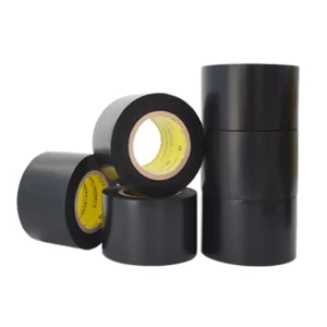 Waterproof Black Insulation Duct Tape Pvc Pipe Wrap Repair Adhesive Tape Decoration Carton Box Rubber Masking 45MM 8m