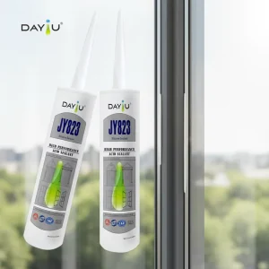 Waterproof Caulking Window Door Glass Engineering Project Construction Acetic Sealant Silicone