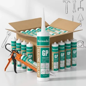Waterproof Fast Cure AntiFungal High Strength Glass Bonding Aquarium Fish Tank Bathroom Shower Mirror GP Acetic Silicone Sealant