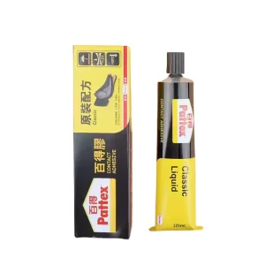 Waterproof Flexible Shoe Repair Adhesive for Leather, Rubber, Canvas, Soles, Boots and Sneakers 125ml