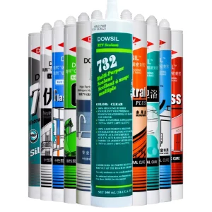 Waterproof Neutral Acid Silicone Sealant for Glass Window and Door Gaps