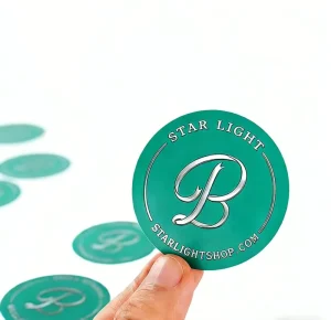 Waterproof Oil Proof Eco Friendly Vinyl Self Adhesive Labels (Glossy/Matte Full Color) for Custom Stickers