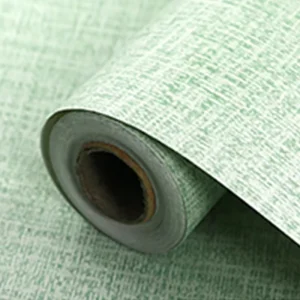 Waterproof Peel and Stick Self-Adhesive Linen Texture Wallpaper for Living Room Bedroom Wall Decor