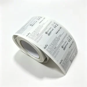 Waterproof Plastic Label Stickers with Coating Film