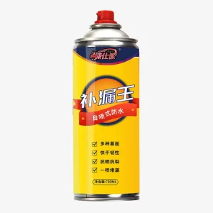 Waterproof Polyurethane Roof Leak Repair Spray Coating for Exterior Wall and Roof Cracks