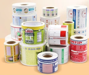 Waterproof Printing Self-Adhesive Label Packaging Customized Label