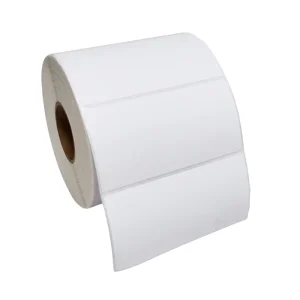 Waterproof Self-Adhesive Paper Thermal Labels Custom Shape Barcode for Medical Consumables Management