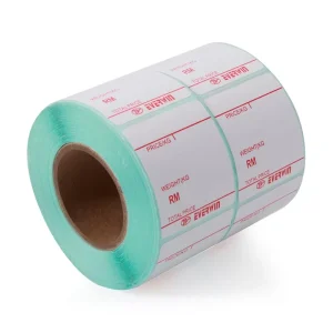 Waterproof Self-Adhesive Thermal Labels for Bottles and Supermarket Use