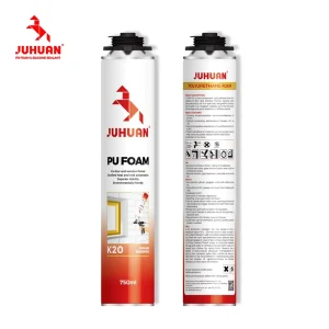 Waterproof Thermal Insulation High Density Canned Polyurethane Foam Spray for Door and Window Sealing