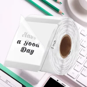 Waterproof Thermal Paper Die Cut Adhesive Stickers for Olive Oil and Food Packaging Self Adhesive with Strong Stickiness