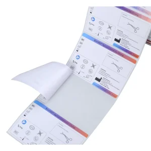 Waterproof Two-Layer Self-Adhesive Labels for Surgical Instruments