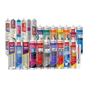 Waterproof Weatherproof Silicone Sealant for Aquarium Window Door and Construction Applications Acetic and Neutral Cure