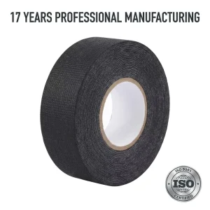 Weather-Resistant Flannel Insulation Tape 15m Flame Retardant for Industrial Wire Harnessing