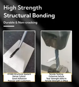 Weather-Resistant Two-Component PU Sealant for Aluminum Profile Corner Joints