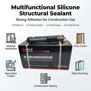 Weatherproof Silicone Structural Sealant for Door Window Frame Exterior Wall and Decoration Joint