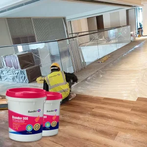 White Acrylic Adhesive for PVC Flooring High Viscosity Construction Use