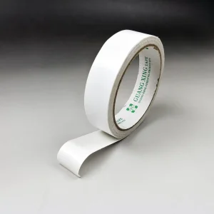 White BOPP Double-Sided Adhesive Tape with Hot-Melt Acrylic for Carton Sealing and Packing