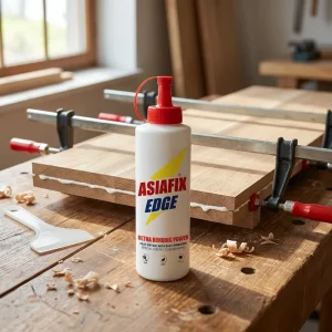 White Latex Wood Glue for Wood, Plastic, and Ceramic Bonding