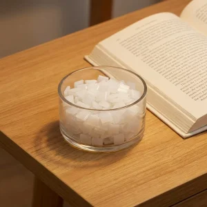 White Solid EVA Hot Melt Glue for Coated Paper Wireless Book Binding