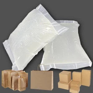 White Transparent Block Hot Melt Adhesive for Gift Box Packaging Hot Melt Glue with Good Bonding Stgrength