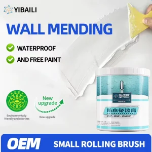 White Wall Repair Adhesive Patch Filler for Damaged Walls