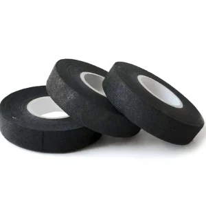 Wire Harness High Temperature Wire Cable Loom Self-Adhesive Fabric Wiring Harness Tape for Electrical Automotive Engine Wrap Protection