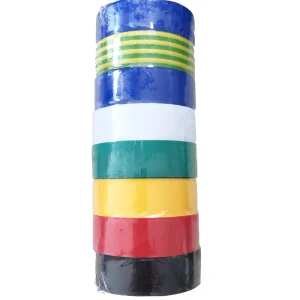 Wire Harness Insulating PVC Tape High-Strength Temperature Adhesive 500 Pieces per Carton Black 20 mm