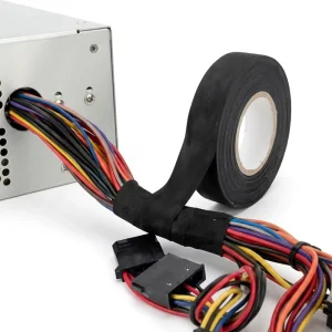 Wire Harness Tape 15m Black High Dielectric Strength for Power Cables