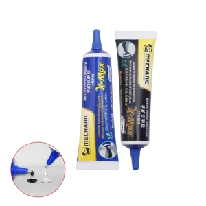 X-MAX 50ml PP Structural Adhesive for Phone Touch Screen and Middle Frame Bonding, Black/Transparent