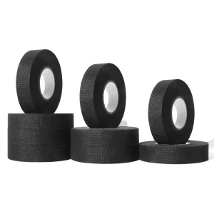 XDS JX 350 Automotive Wire Harness Tape Hot Melt Acrylic Polyester Fabric Heat Resistant Flame Retardant Pressure Sensitive