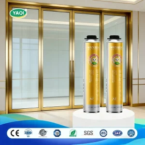 Yaqi Industrial Polyurethane Foam One Component Construction Adhesive Waterproof Sealant