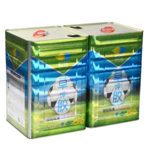 Yellow Artificial Grass Seaming Adhesive One-Component Lawn Turf Glue Water-Resistant for Soccer Field