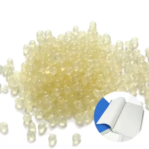 Yellow EVA Hot Melt Adhesive Granules for Book Binding, Construction, Transportation, Woodworking, Packing, ROHS Certified