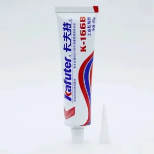 Yellow Glue 1668 Solvent Fix for PCB Electronic Components Capacitors and Cables