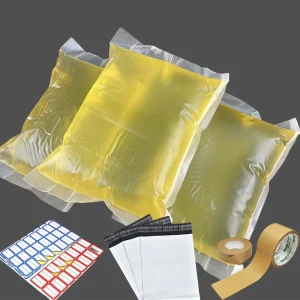 Yellow Transparent PSA Hot Melt Glue for Express Courier Bag Sealing and Bonding Industrial Factory