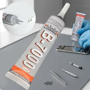 Zhanlida B7000 50ML for Phone Repair CLear Liquid Glues for Ceramic Craft Leather Metal Wood Stone Glass Pvc