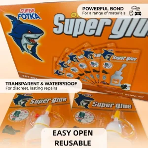 Factory-Direct Cyanoacrylate Glue, Easy-to-Use Liquid Adhesive with Strong Bonding Strength