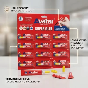 Factory Direct Cyanoacrylate Adhesive Super Glue for Strong Bonding of Metal and Plastic