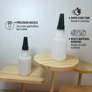 Factory Customized Bottled Cyanoacrylate Adhesive for Strong Bonding of Various Materials