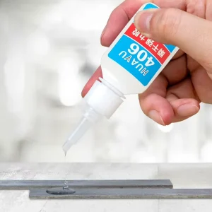 Low-Viscosity Fast-Setting Cyanoacrylate Steel Adhesive Instant Powder Glue Super Glue