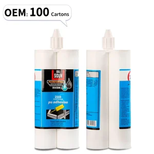 Two-Part Eco-Friendly White Epoxy Resin Corner Bonding Adhesive for Tile Projects