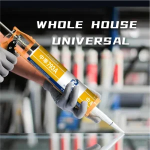 Neutral Industrial Glass and Tile Waterproof Sealant, Epoxy Silicone