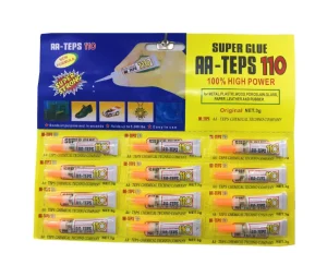 Aluminum Tube Cyanoacrylate Instant Adhesive, Multipurpose Household Repair Adhesive
