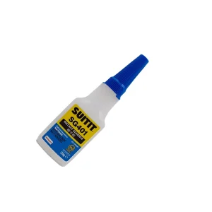 Fast-Drying Cyanoacrylate Instant Adhesive for Acrylic, Metal, Rubber and Plastics, Packaging and Woodworking