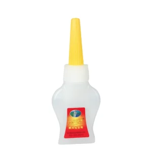 High-Strength Cyanoacrylate Instant Super Glue with Precision Nozzle for Fast Bonding of Plastic, Metal, and Wood
