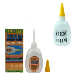 Single-Bottle Strong, Fast-Drying Instant Adhesive