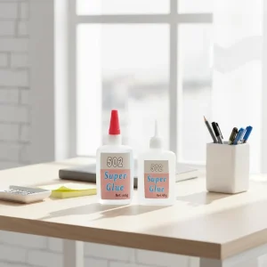Super-Strength Liquid Glue, Cyanoacrylate and General-Purpose Fast Instant Adhesive Bulk Super Glue